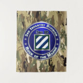 3rd Infantry Division Wandkleed (Voorkant)