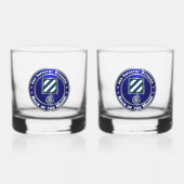 3rd Infantry Division Whisky Glas (Voorkant)