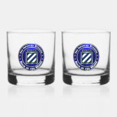 3rd Infantry Division Whisky Glas (Voorkant)