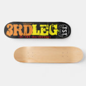 3RD LEG JMT Skateboard, 7 ¾" Deck Persoonlijk Skateboard (Horizontaal)