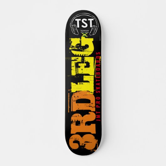 3RD LEG JMT Skateboard, 7 ¾" Deck Persoonlijk Skateboard (Voorkant)