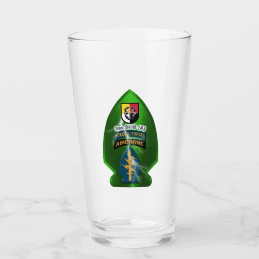3rd Special Forces Group (AIRBORNE) Glas (Voorkant)