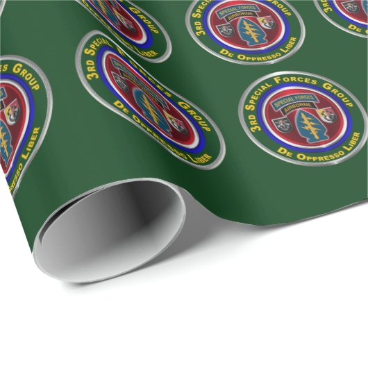 3rd Special Operations Group Airborne Cadeaupapier (Rol Hoek)