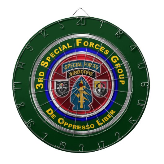 3rd Special Operations Group Airborne Dartbord (Voorkant)