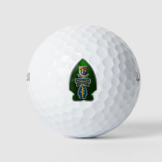 3rd Special Operations Group Airborne  Pijlstaart Golfballen (Voorkant)