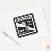 3RD Weddenschap met traditionele handen Vierkante Sticker (Envelop)