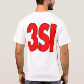 3SI "Agentschap"-shirt T-shirt (Achterkant)