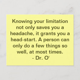 3SqMeals #256 briefkaart