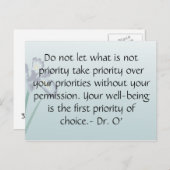 3SqMeals # 447 Briefkaart (Voorkant / Achterkant)