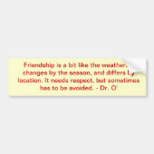 3SqMeals # 59 Bumpersticker (Voorkant)