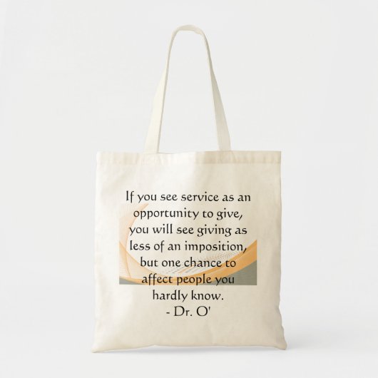 3SqMeals #948 Budget Canvas tas (Voorkant)