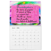 3SQmeals aangepaste afgedrukte kalender (Mar 2026)