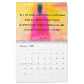 3SQmeals aangepaste afgedrukte kalender (Feb 2027)
