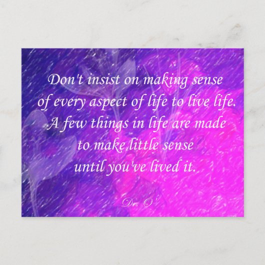 3sqMeals Briefkaart (Voorkant)