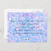 3SqMeals Briefkaart (Voorkant / Achterkant)