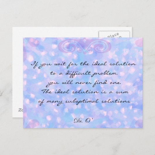 3SqMeals Briefkaart (Voorkant / Achterkant)