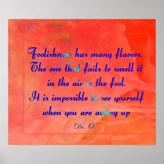 3SqMeals Briefkaarten Poster (Voorkant)