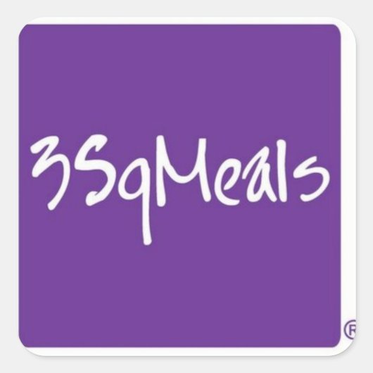 3SqMeals - Stickers (Voorkant)