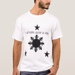 3starsasun, 3 sterren en een zon t-shirt