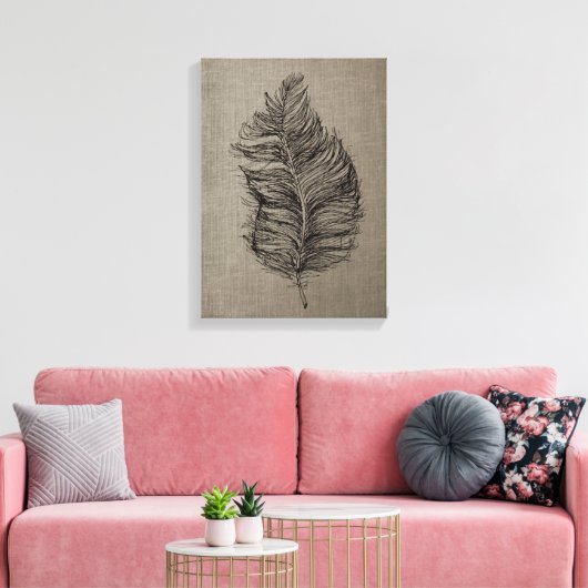 3Taupe Canvas Wall Art (Insitu (Woonkamer))