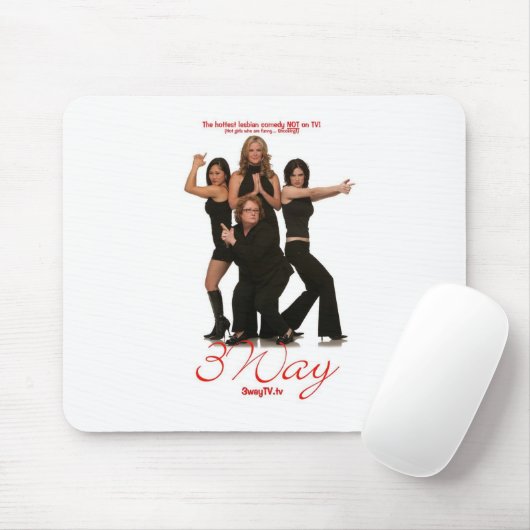 3Way Mousepad Muismat (Met muis)