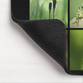 3x3 foto's van groene natuur Mousepad Muismat (Hoek)