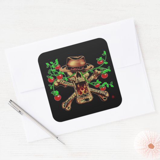 3x3 inch sticker (Envelop)