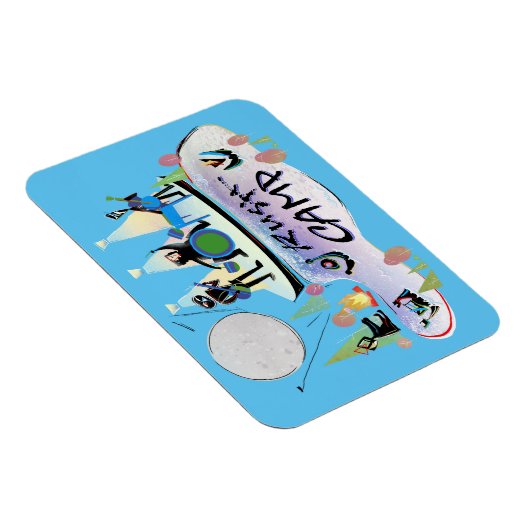 3x4 Frig Magnet RushCamp! Magneet (Rechterzijde)