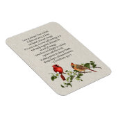 3x4 Kardinalen Dogwood Liefde is Patiënt Liefde is Magneet (Rechterzijde)