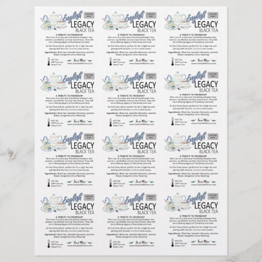 3x4 Kleine Vierkante Sample Inserts Papiervel (Voorkant)