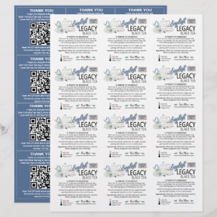 3x4 Kleine Vierkante Sample Inserts Papiervel