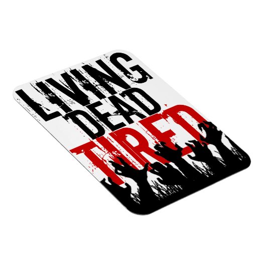 3x4" levende dode vermoeide magneet (Rechterzijde)