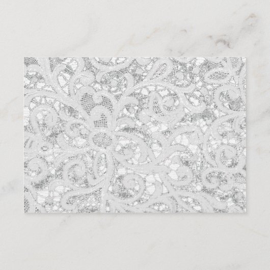 3x5 Direction Card Wedding Distrast Blauwgroen Woo Informatiekaartje (Achterkant)