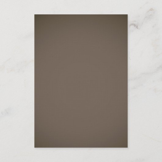 3x5 Direction-kaart in het najaar van Floral Fall  Informatiekaartje (Achterkant)