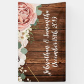 3'x5' Gepersonaliseerde Banner Geometric Garden Ro (Verticaal)