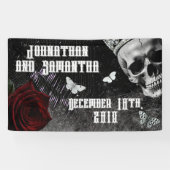 3'x5' Gepersonaliseerde Banner Haunting Adeline Za (Horizontaal)
