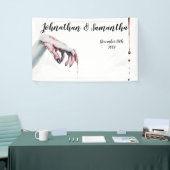 3'x5' Gepersonaliseerde Banner zombie bloeddruppel (Beurs)