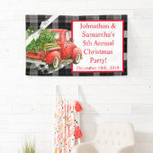 3'x5' persoonlijke banner XMAS Truck Squf (Insitu)