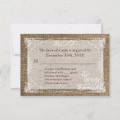 3x5 R.S.V.P. Beantwoorden Kaart Eet Drink Wees get (Voorkant)