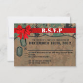 3x5 R.S.V.P. Beantwoorden Kaart Marine DIGITAL PRI (Voorkant)