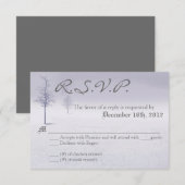3x5 R.S.V.P. Beantwoorden Kaart Winter Wonderland (Voorkant / Achterkant)