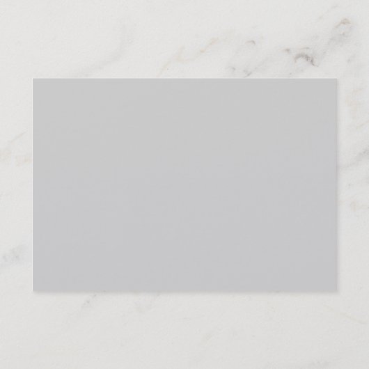 3x5 Routekaart Rood op Silver Masquerade-masker Informatiekaartje (Achterkant)