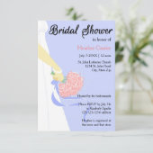 3x5 Verticale drukker & Bouquet - Vrijgezellenfees Kaart (Staand voorkant)