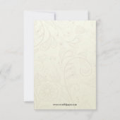 3x5 Verticale jurk & boeket -Vrijgezellenfeest Uit Kaart (Achterkant)