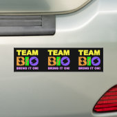 3x BIO-Bumperstickers van team Bumpersticker (Op auto)