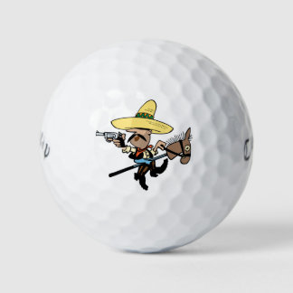 3x Callaway Warbird "Bandit" ontwerp Golfballen