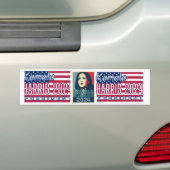 3x Kamala Harris Stickers 2024 Voor President (Op auto)