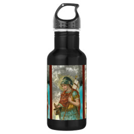 3xSt. Florian met Bucket (rook; M 019) Waterfles