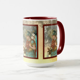 3xSt. Florian met Emmer (Rook; M 019) 450 ml. Mok