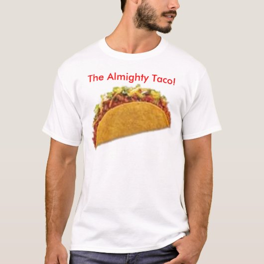 3zalora_th, The Almighty Taco! T-shirt (Voorkant)